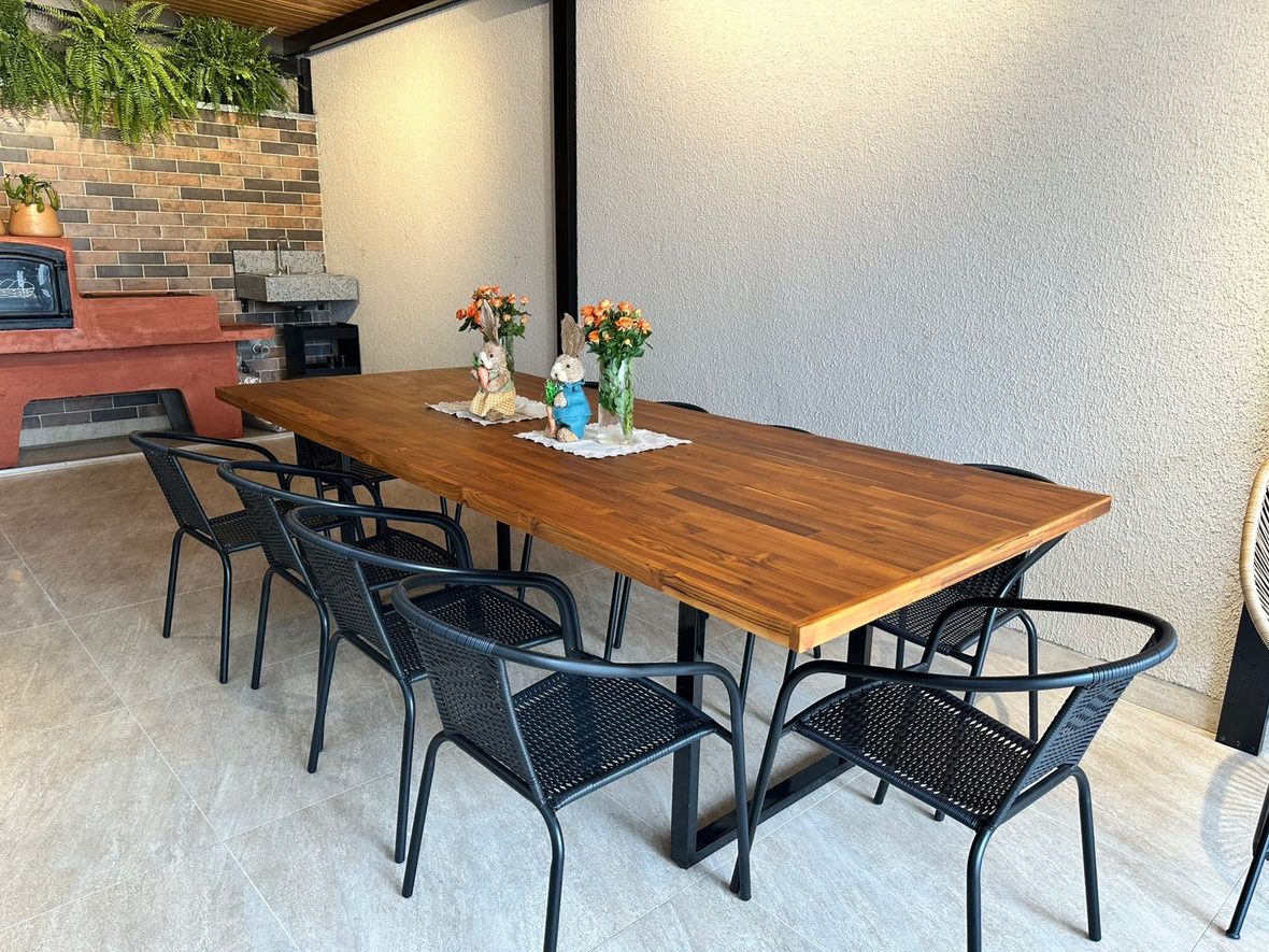 Mesa industrial cor Mel